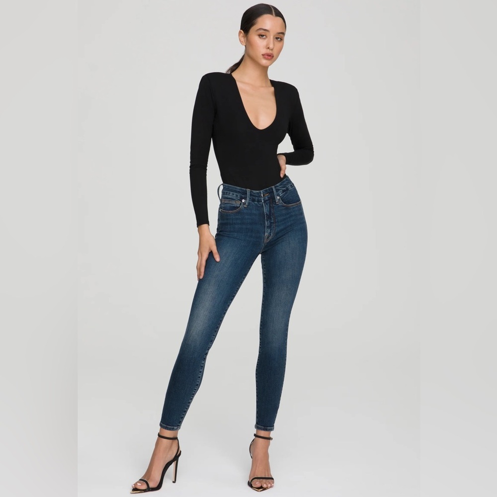 Good American Good Legs Skinny Jeans Size 10/30